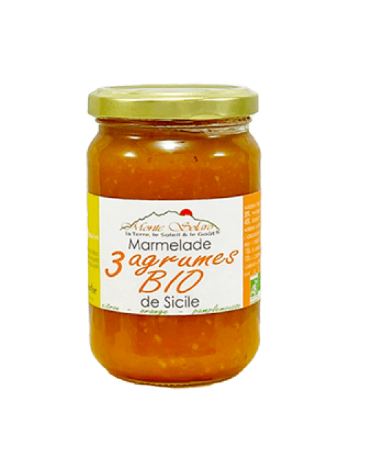 Marmelade 3 agrumes BIO de Sicile