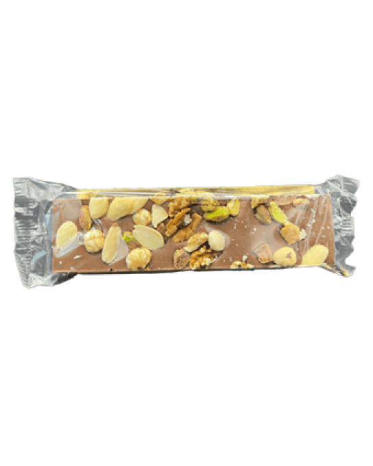 Chocolat au Lait Noix Mélangés - Tavolette Cioccolato Late Frutta Seca