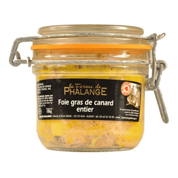 FOIE GRAS DE CANARD ENTIER